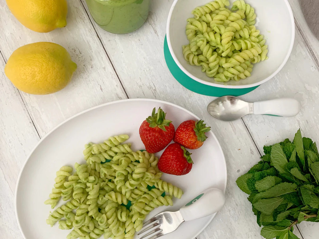 Creamy Pea and Mint Pasta
