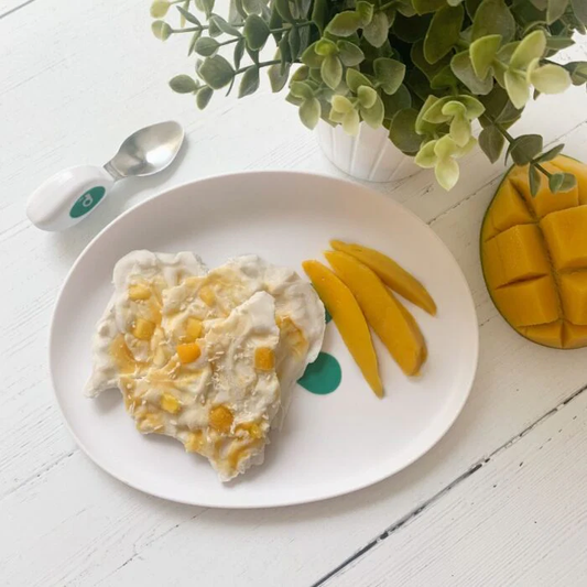 Mango and Coconut Yoghurt Bark