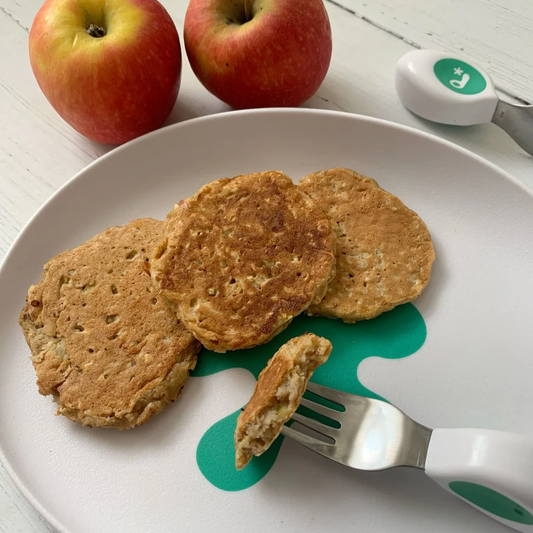 Apple Oat Pancakes
